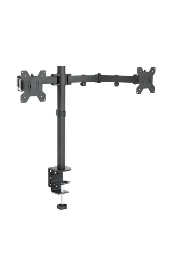 Conqueror Table Stand Desk for 2 X LED, LCD, Plasma TV 13''to 27''