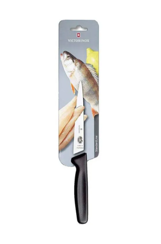 Victorinox Standard Flexible Filleting Knife - Black
