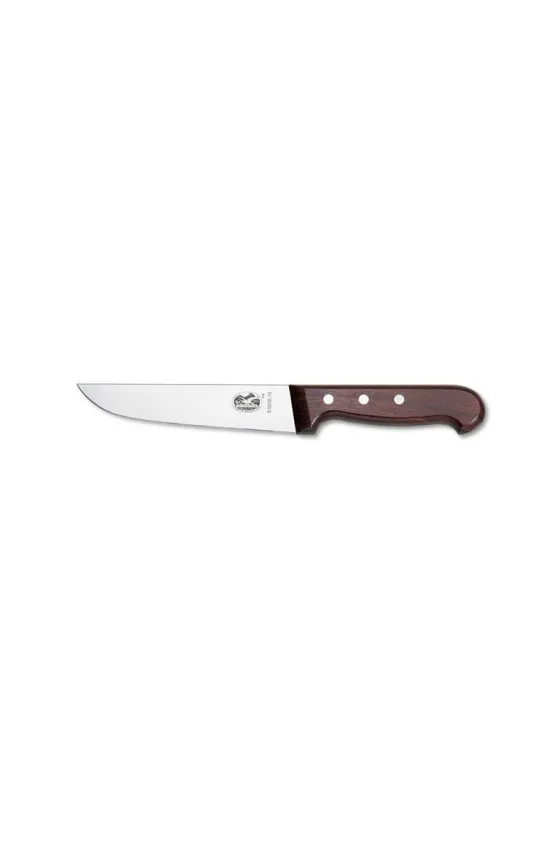 Victorinox Butcher Knife With Rose Wood Handle - 12cm