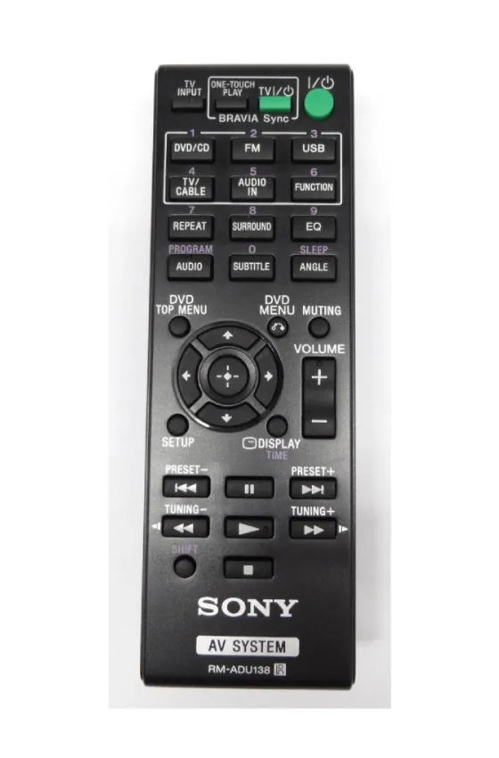 Sony RM-ADU138 Original Remote Control