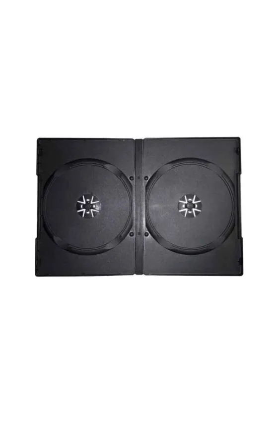 Case DVD Double Sided 14 mm Black – (PACK OF 100)