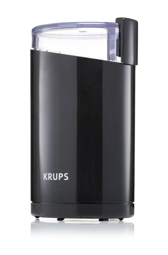 KRUPS Fast Touch Electric Coffee Grinder, Capacity 75 g 200 Watts - Black