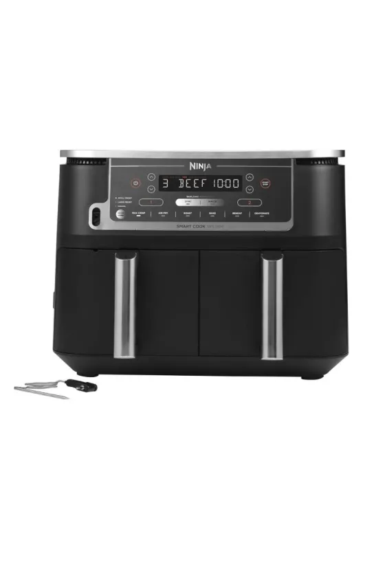Ninja Airfryer Dual Zone with thermometer 9.5 L 2470w