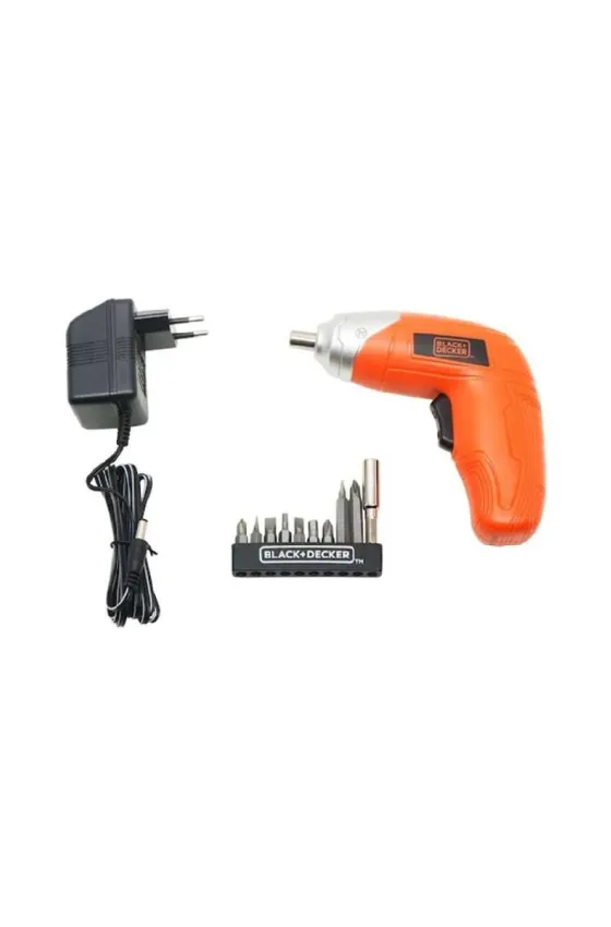 Black + Decker KC3610-B5 3.6V NICD SCREWDRIVER + 10 BIT SETS