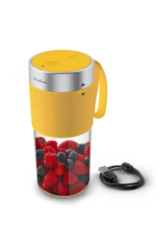 MOULINEX PERSONAL BLENDER LIGHTMIX CORDLESS 2S YELLOW
