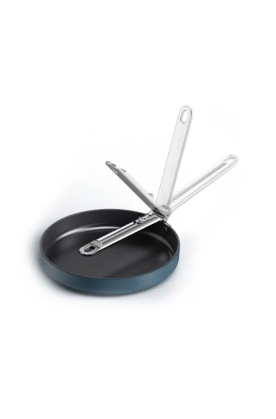 Joseph Joseph Space Folding Handle Ceramic Non-stick 24cm Blue Frying Pan